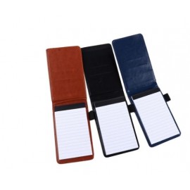 Office School Supplies Small Memo Pads Leather Cover Retro Business Memos Mini Notepad Pocket Planner A7 Notebook