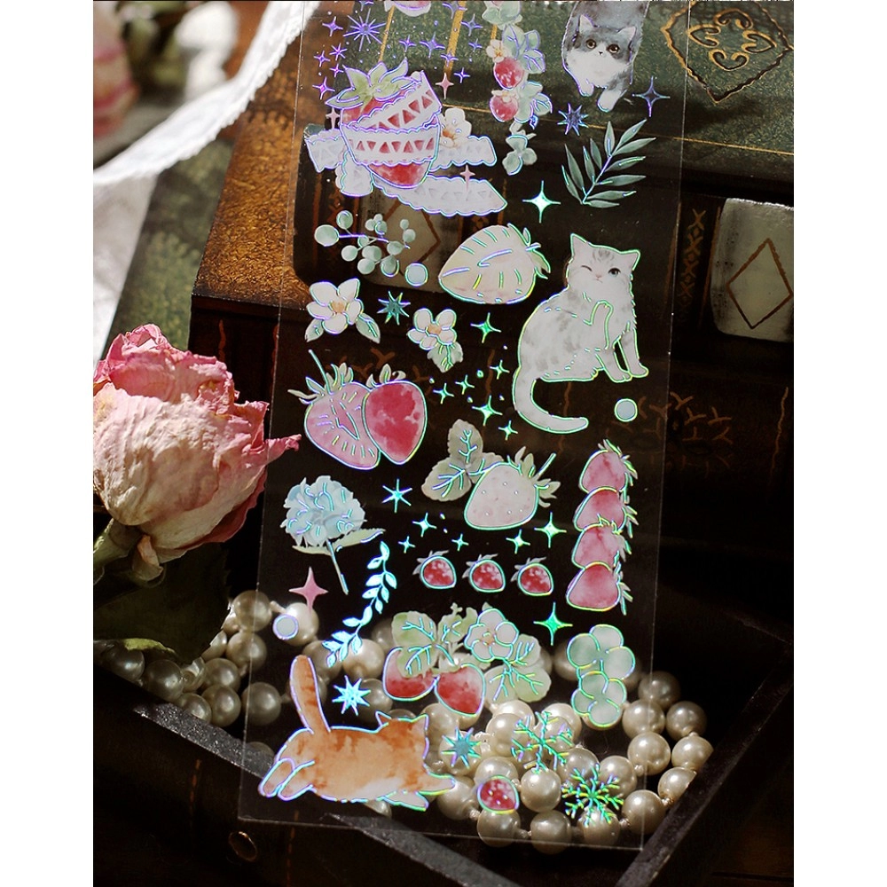 Assorted Kawaii Animal Stationery Stickers Shiba Inu Rabbit Cat Bear PET Labels Aesthetic Decor Laptop Scrapbooking Sketchbook Assorted Kawaii Animal Stationery Stickers Shiba Inu Rabbit Cat Bear PET Labels Aesthetic Decor Laptop Scrapbooking Sketchbook