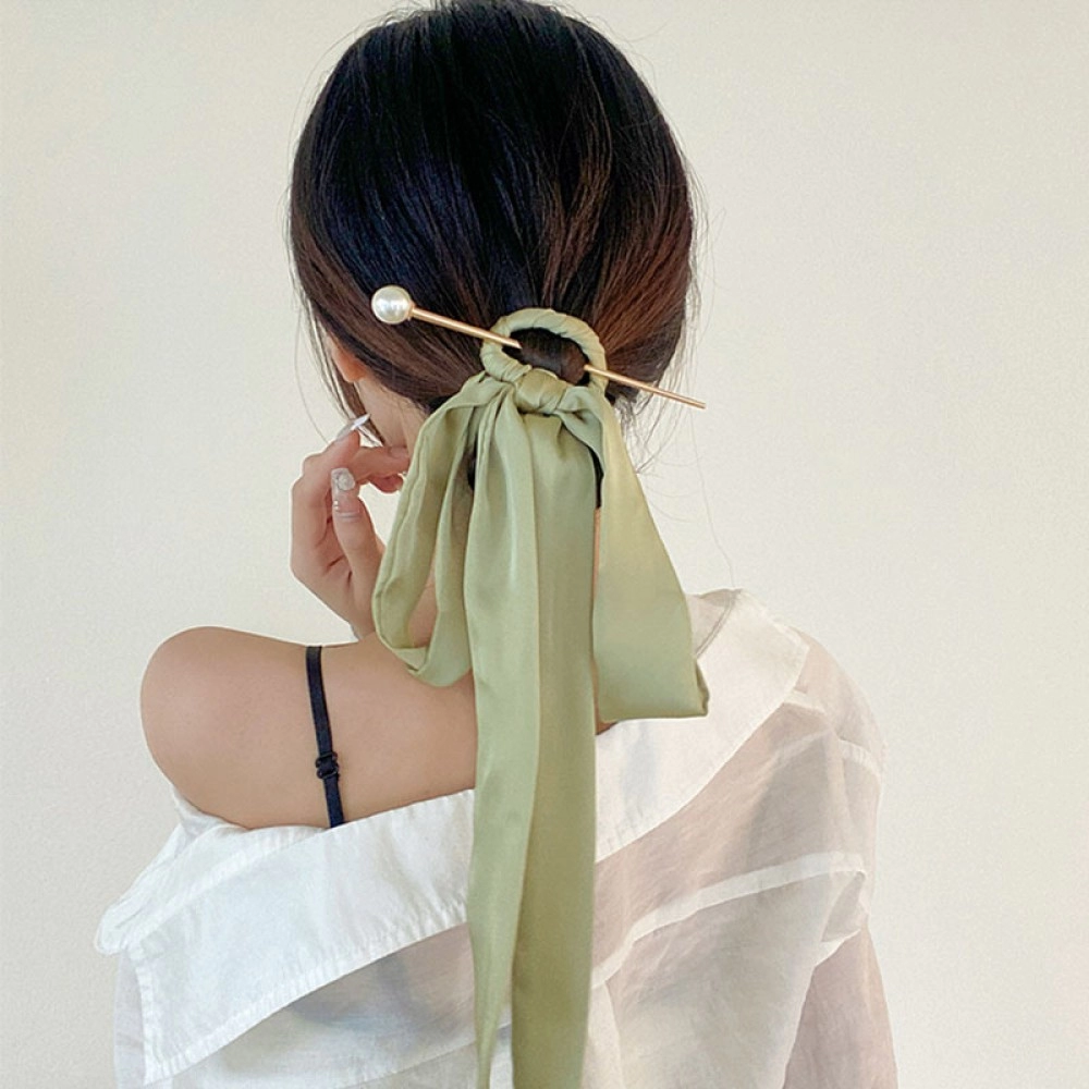 New Ribbon Bow Clip Cute Pearl Hair Pins Barrette Women Hair Accessories Fashion Back of The Head Pan Hair Ornament New Ribbon Bow Clip Cute Pearl Hair Pins Barrette Women Hair Accessories Fashion Back of The Head Pan Hair Ornament