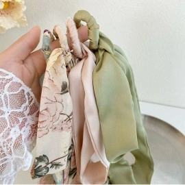 New Ribbon Bow Clip Cute Pearl Hair Pins Barrette Women Hair Accessories Fashion Back of The Head Pan Hair Ornament